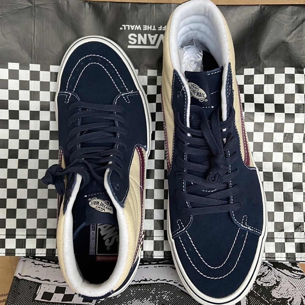 Vans Skate Sk8-Hi Dress Blues/Turtle Dove Men’s sneakers - Picture 13 of 16